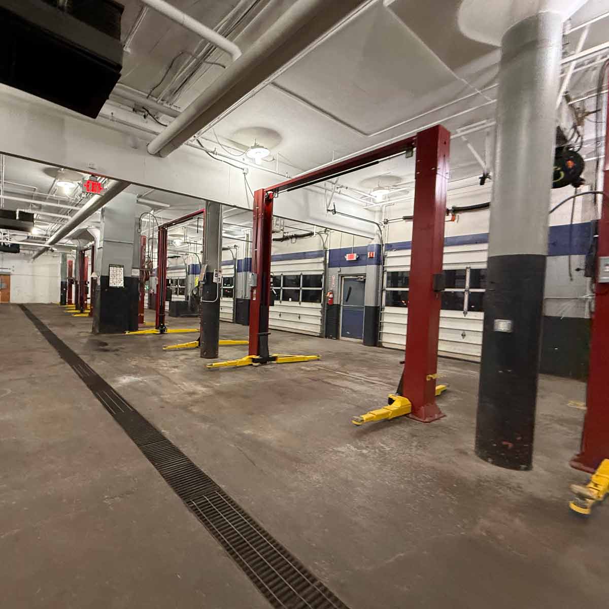 Holbrook Tire & Auto Service inside auto repair shop