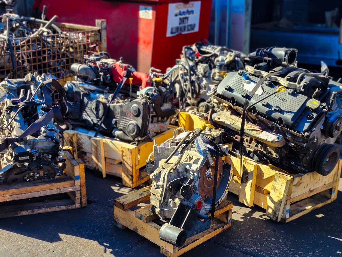 salvage yard in Detroit, MI